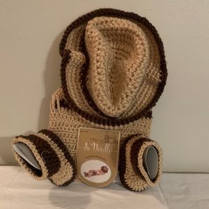 Crocheted western outfit